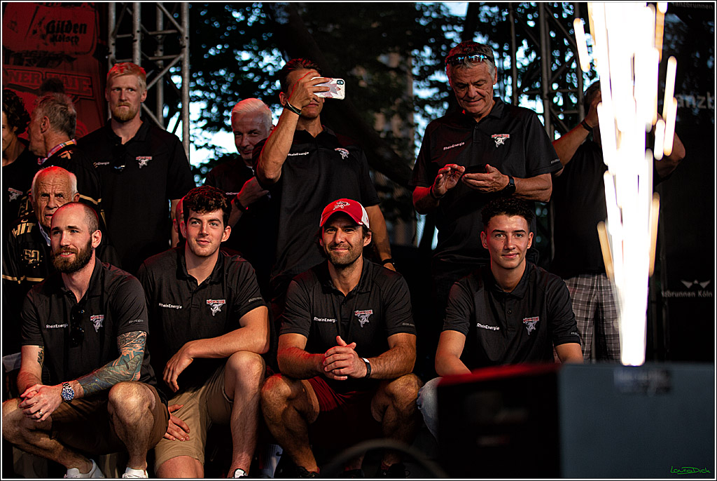 PENNY DEL;  Koelner Haie Fan- Fest zur Jubiläumssaison; Koeln, 12.08.2022